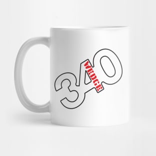 340 Wedge - Badge Design Mug